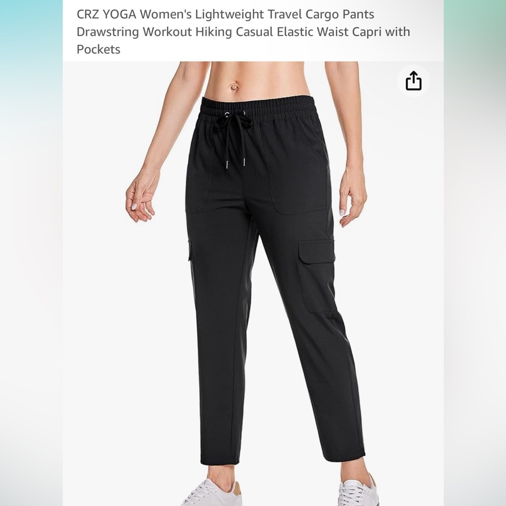 Crz Yoga Lightweight Travel Cargo Pants